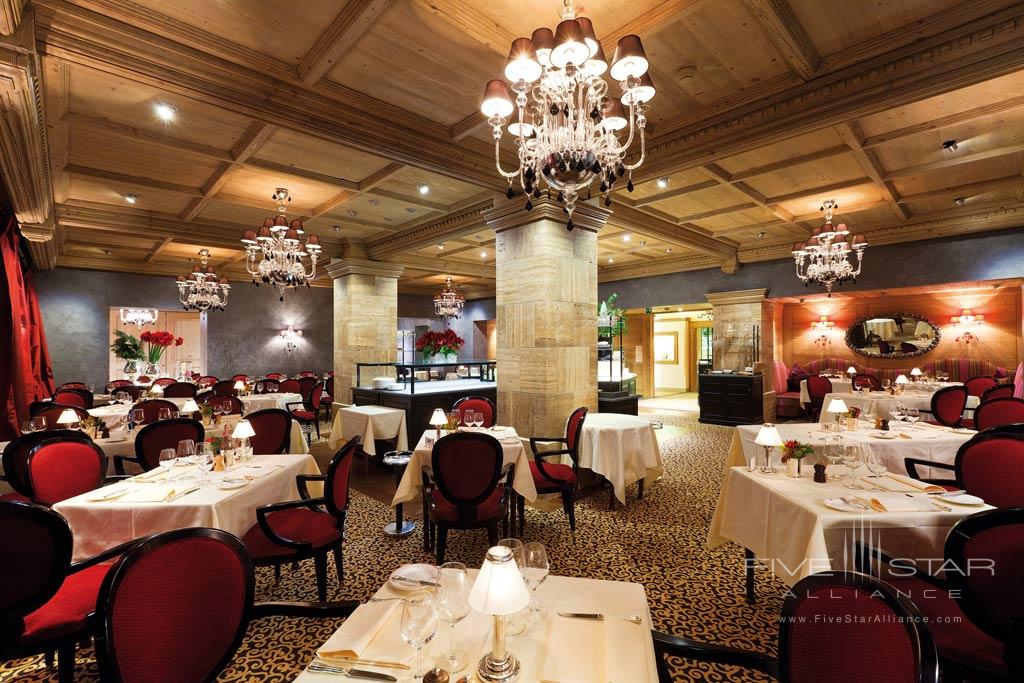 Le Grill Restaurant at Gstaad Palace