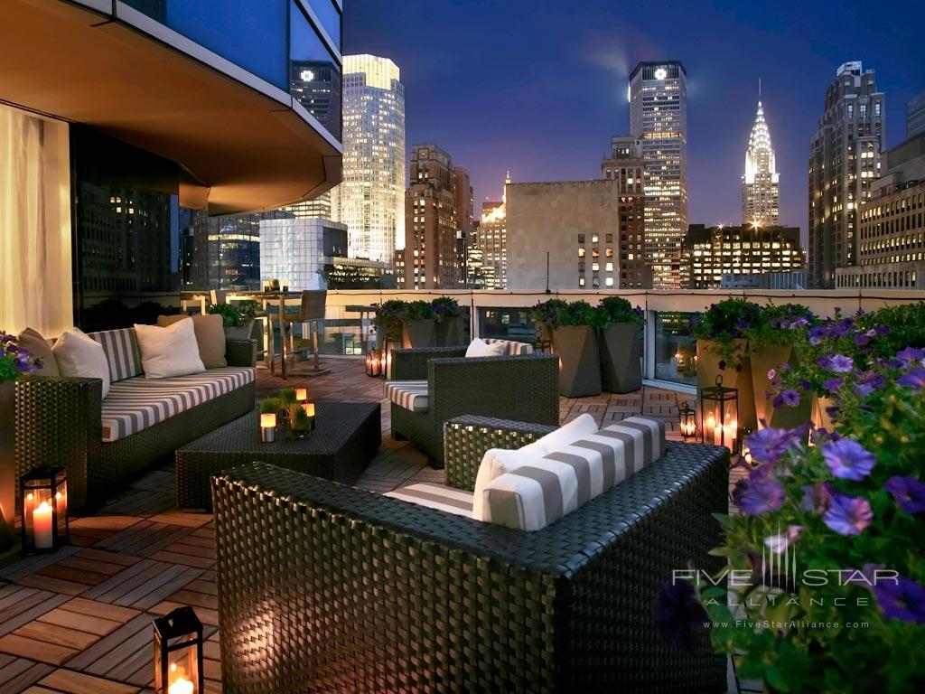 Terrace Lounge at Sofitel New York Hotel, New York, NY