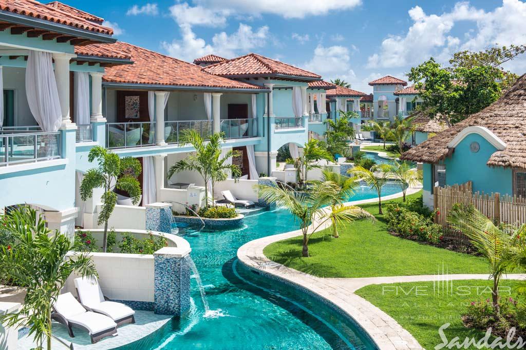 Pool Villas at Sandals Royal Barbados