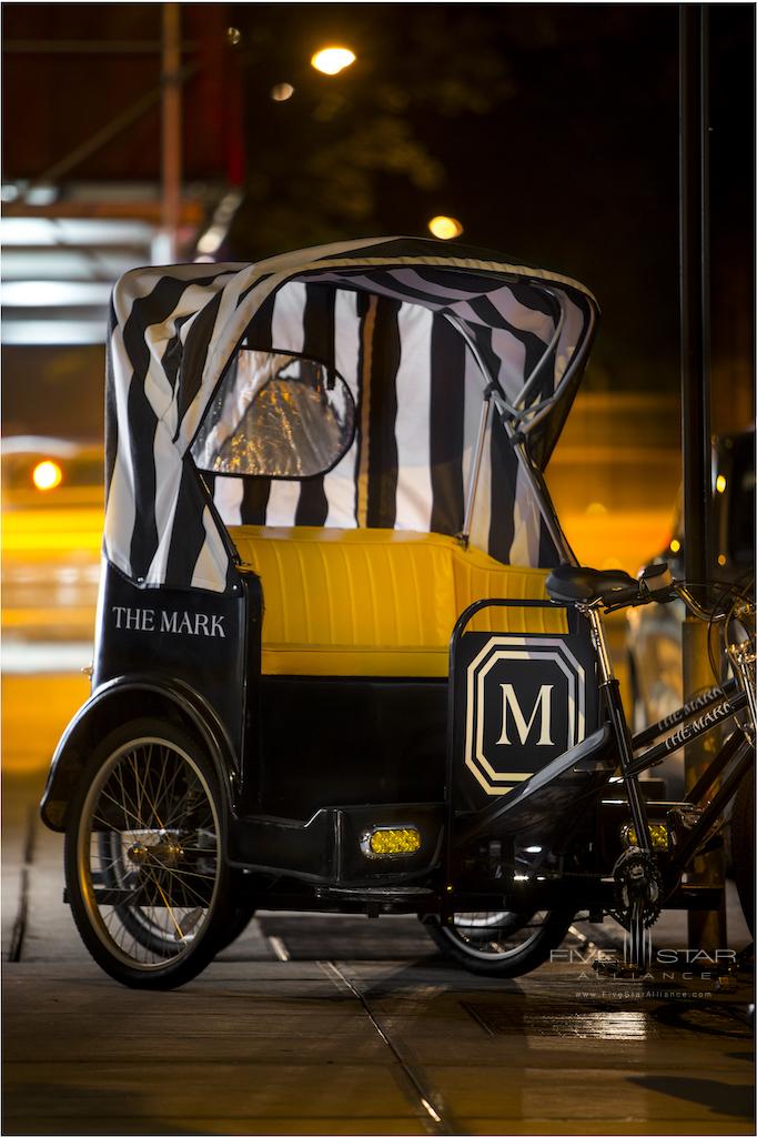 Pedicab at The Mark New York
