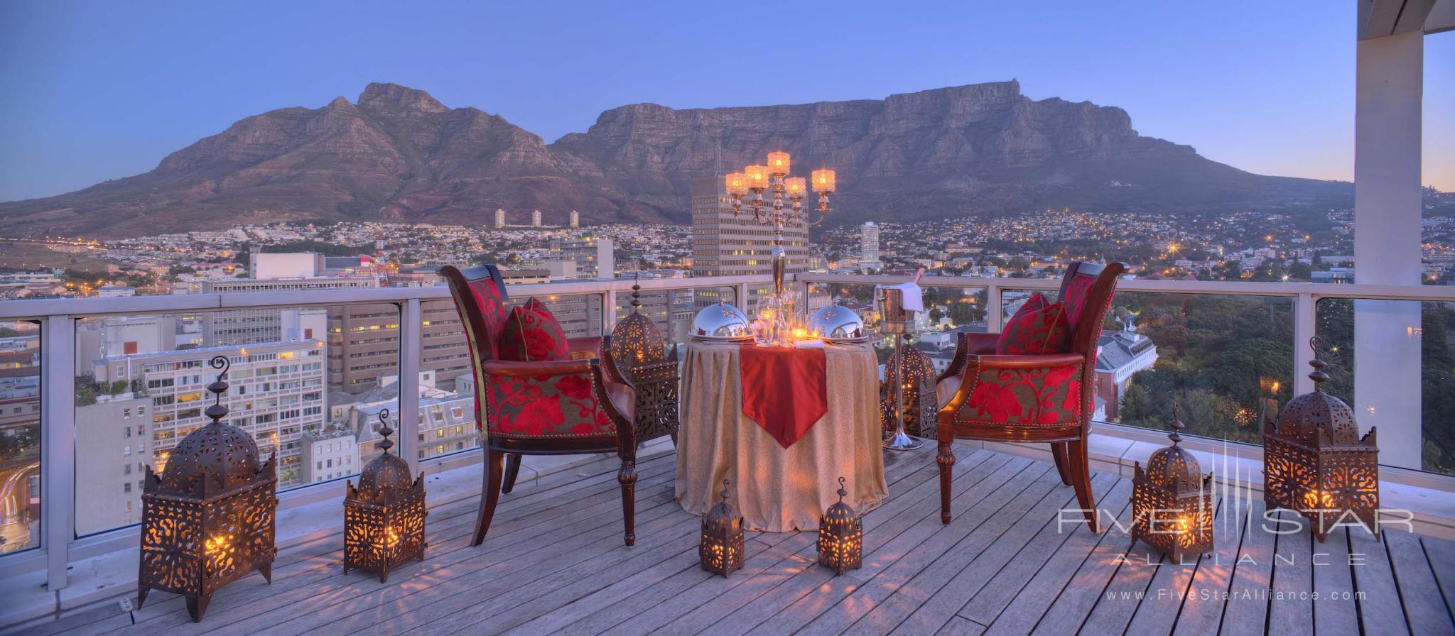 Taj Cape Town Presidential Suite Balcony