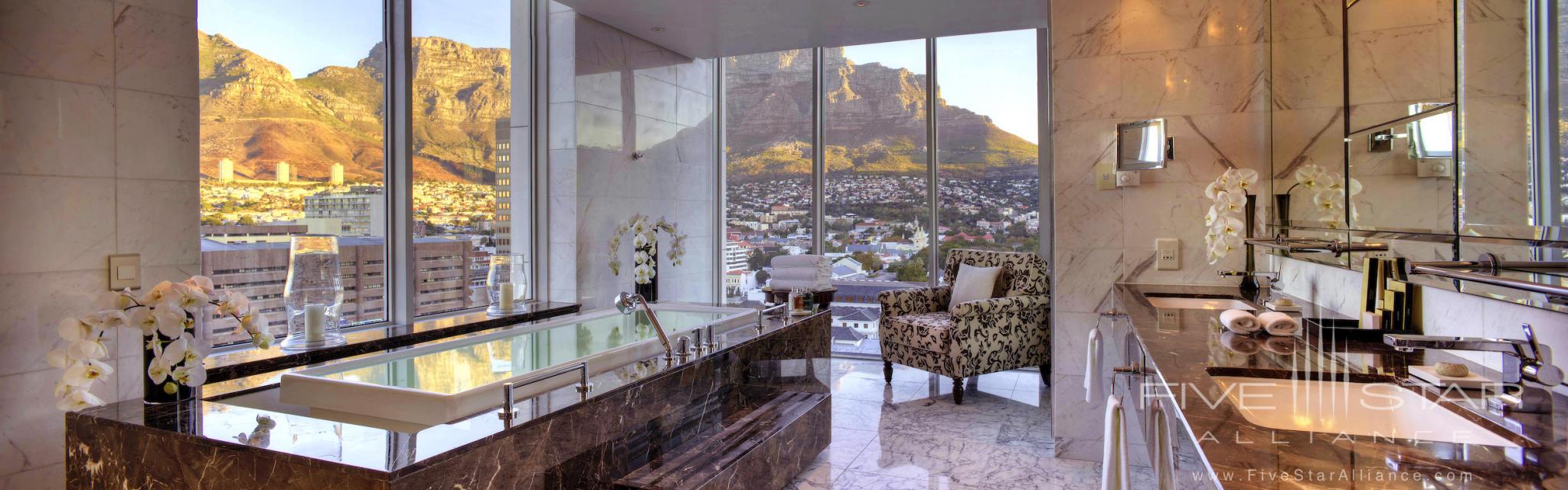 Presidential Suite Bath at Taj Cape Town