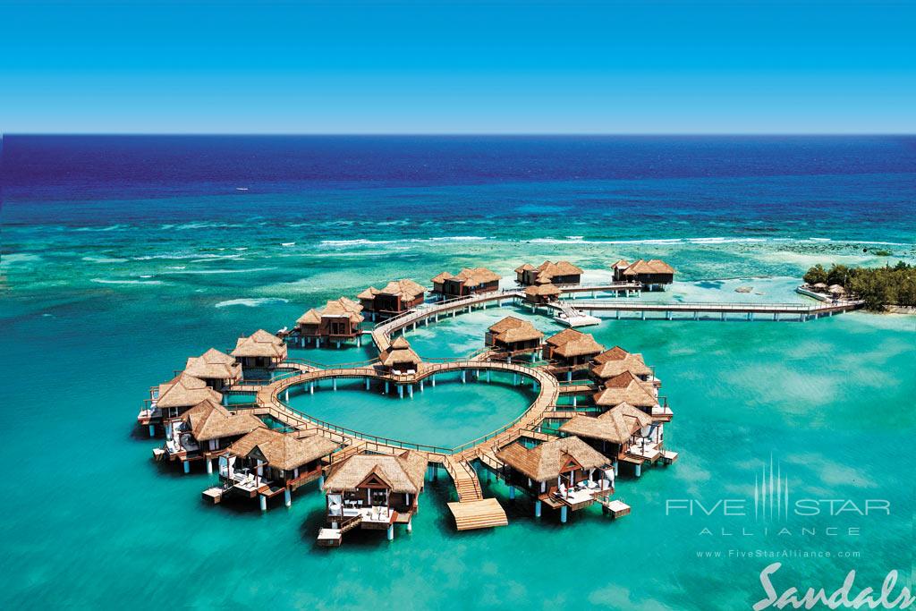 Over-the-water Villas at Sandals Royal Caribbean | Five Star Alliance