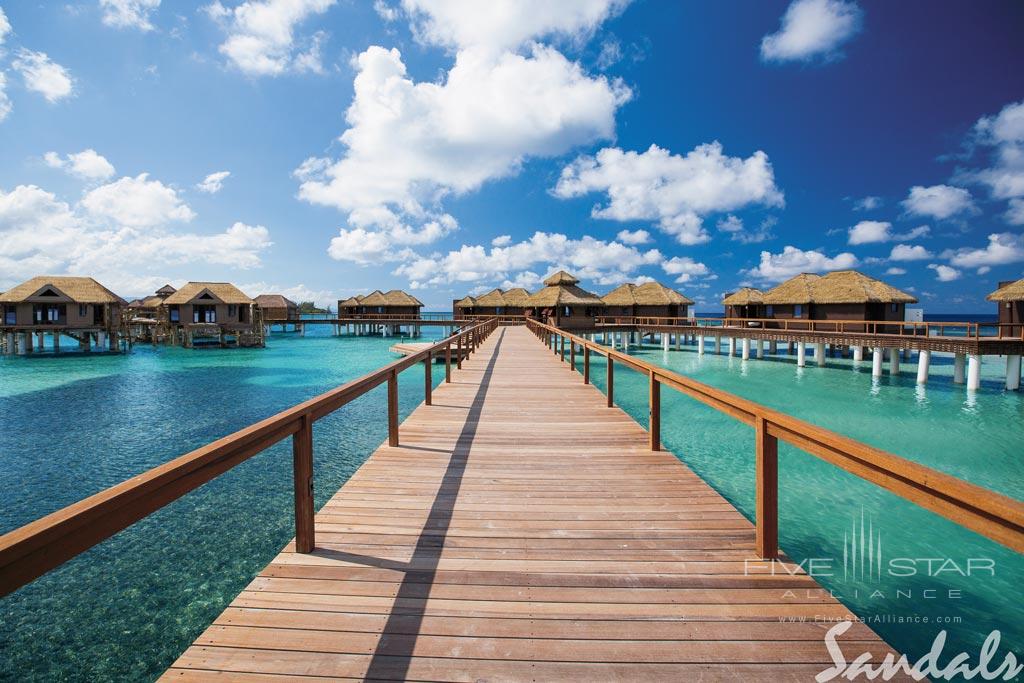 Over-the-Water Villas at Sandals Royal Caribbean