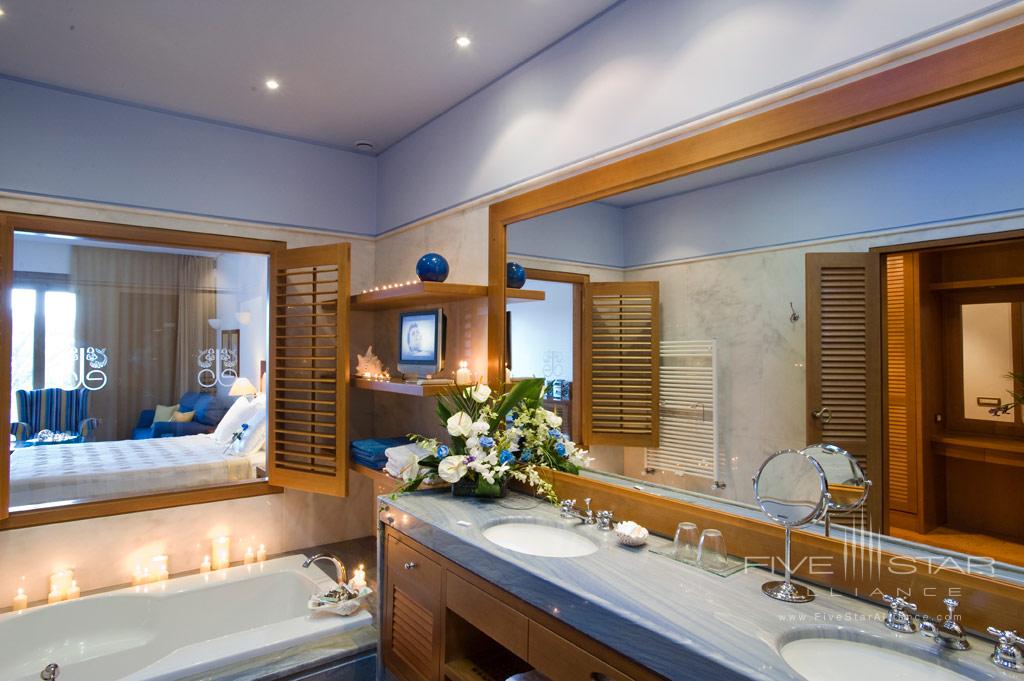 Luxury Sea View Bath at Elounda Bay Palace, Greece