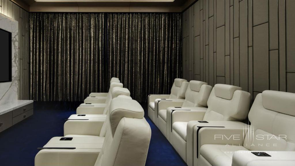 Royal Suite cinema room at Jumeirah Al Naseem