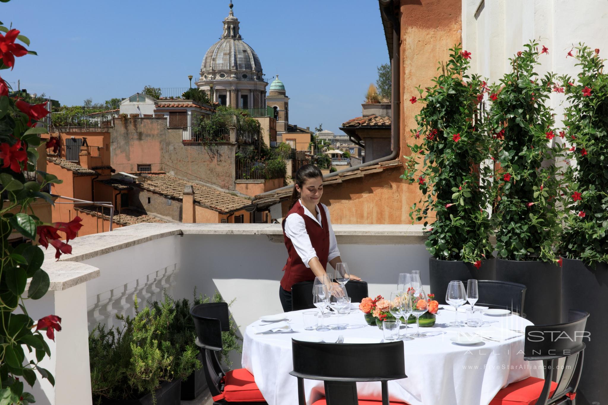 Rocco Forte House Roma Dining