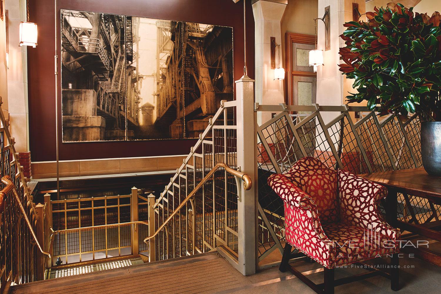 The Soho Grand Hotel Stairwell