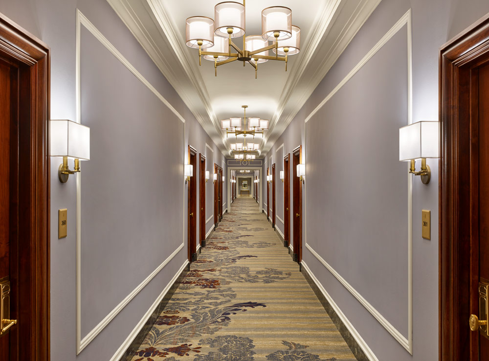Palace Hotel Guestroom Corridor